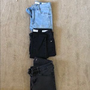 Bundle of 3 jeans!!! MUST GO!!!